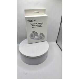TELESIN C03 Magnetic Selfie Light, Phone Light Compatible with iPhone Magsafe